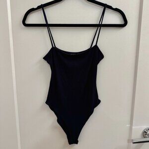 Size Small Women's Forever 21 Black Camisole Strap Sleeveless Tank Top Bodysuit